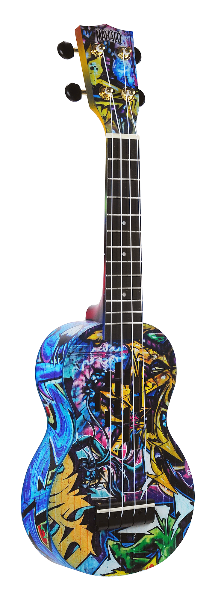 Mahalo | MA1GR | Graffiti | Soprano Ukulele Mahalo | MA1GR | Graffiti | Soprano Ukulele